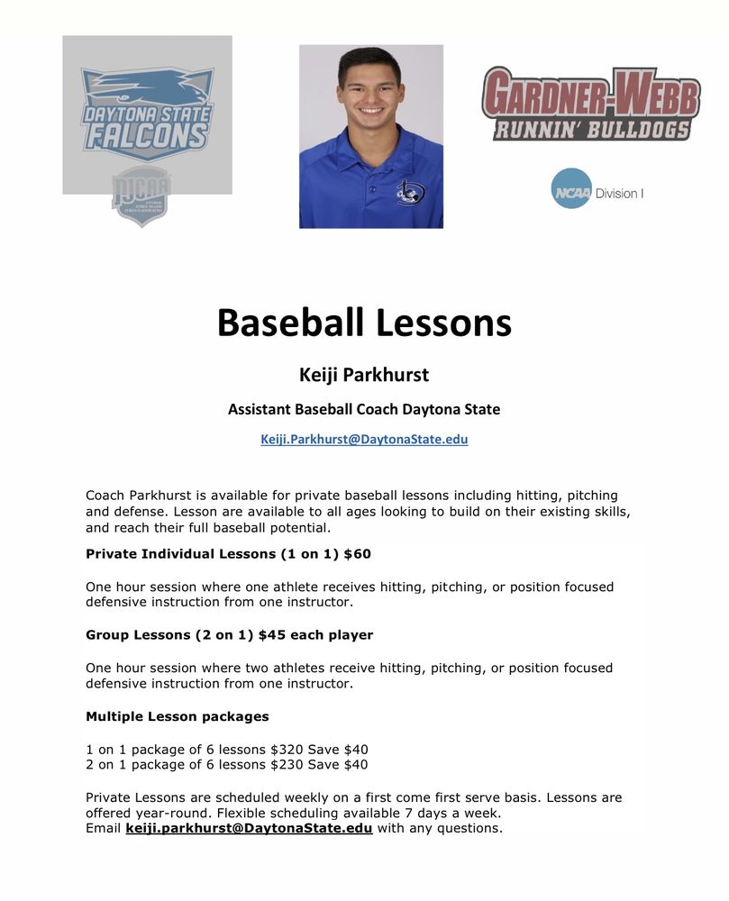 Keijis Baseball Lessons Logo