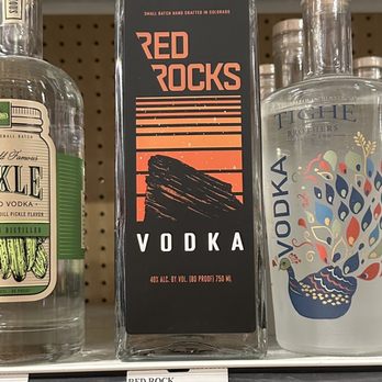 DIA Liquor Warehouse - They have the New Red Rocks Vodka! It's my new favorite! And only $20!?! Hells yes! - Beer, Wine & Spirits Near Me - Denver, Colorado DIA Liquor Warehouse - They have the New Red Rocks Vodka! It's my new favorite! And only $20!?! Hells yes! - Beer, Wine & Spirits Near Me - Denver, Colorado
