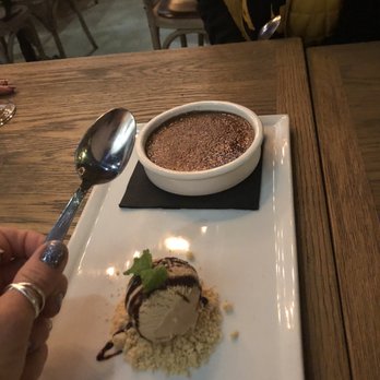 Fig 313 - Yucky creme brûlée, looks pretty though - New American Near Me - San Clemente, California