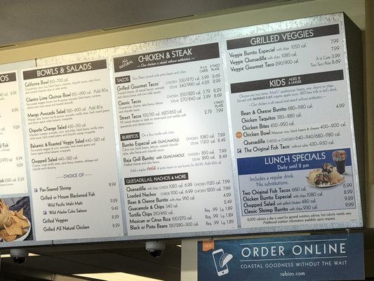 Menu photo 5 Rubio's Coastal Grill El Segundo, CA Menu photo 5 Rubio's Coastal Grill El Segundo, CA