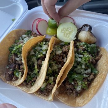 Taco Fiesta - 4 tacos de carne asada - Tacos Near Me - Robertsdale, Alabama