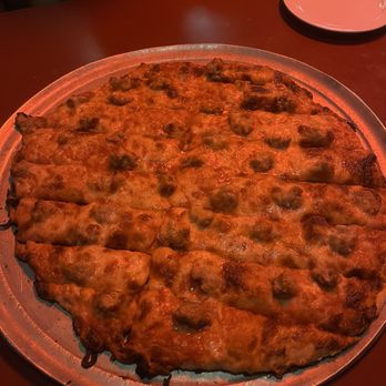 Agatucci's Restaurant - Large Sausage Pizza - Pizza Near Me - Peoria, Illinois Agatucci's Restaurant - Large Sausage Pizza - Pizza Near Me - Peoria, Illinois