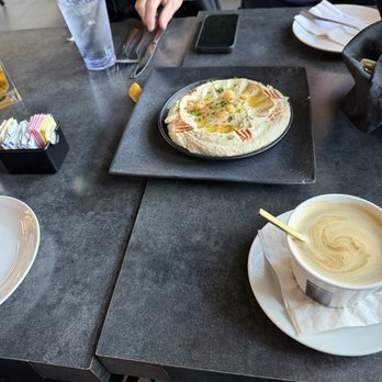 Flames Mediterranean Bar & Grille - Coffee and hummus and pita bread - Mediterranean Near Me - Melbourne, Florida Flames Mediterranean Bar & Grille - Coffee and hummus and pita bread - Mediterranean Near Me - Melbourne, Florida
