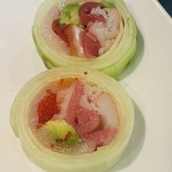 Haiku Sushi - Cucumber wrap is always refreshing.