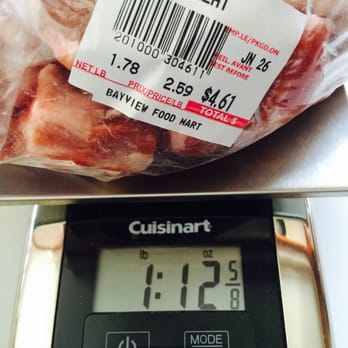 Bayview Food Mart - Ripped off by butcher!!!! 1.78pds on the lable vs. actual weight of 1.12pds - Grocery Near Me - Richmond Hill, Ontario Bayview Food Mart - Ripped off by butcher!!!! 1.78pds on the lable vs. actual weight of 1.12pds - Grocery Near Me - Richmond Hill, Ontario