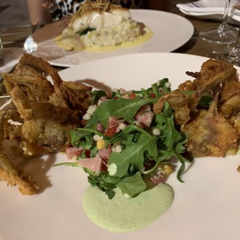 Shagbark - Chicken-fried soft shell crabs. - New American Near Me - Richmond, Virginia Shagbark - Chicken-fried soft shell crabs. - New American Near Me - Richmond, Virginia