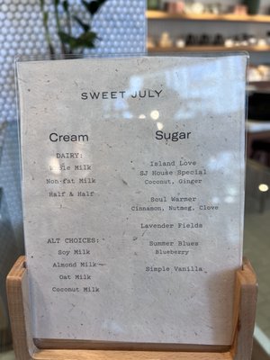 Menu photo 4 Sweet July Oakland, CA Menu photo 4 Sweet July Oakland, CA