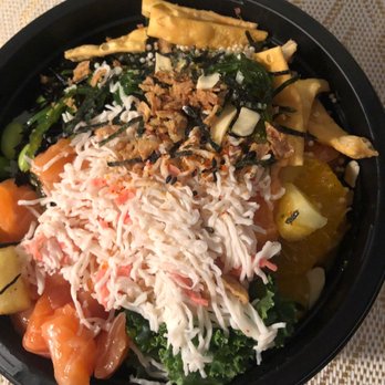 Poke Burrito - Poke My Way with 2 Proteins - Hawaiian Near Me - Astoria, New York