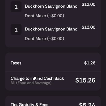 La'Mode BK - They put in a SERVICE FEE for an on house bill and then added gratuity as well. SMH - Asian Fusion Near Me - Brooklyn, New York