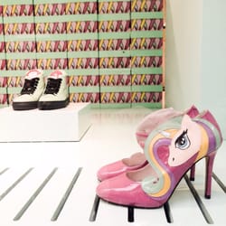 Minna Parikka Universum - Yes, they ARE my little pony heels! november 2015