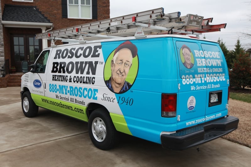 Slide of Roscoe Brown Heating and Air Conditioning of Tullahoma