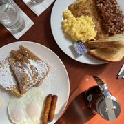 Photo of Darren's Cafe - San Francisco, CA, United States. French Toast Plate &amp; Corned Beef and Hash Plate