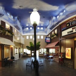 Fieldstone Memory Care - Fieldstone's innovative town square features a theater, salon, 50s diner, art studio and more.