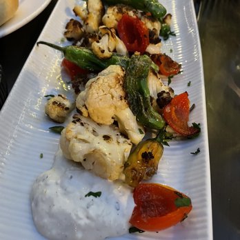 Backstreet Cafe - Charred Cauliflower & Shishito Peppers - New American Near Me - Houston, Texas Backstreet Cafe - Charred Cauliflower & Shishito Peppers - New American Near Me - Houston, Texas