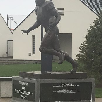 Carmelo K Anthony Basketball Center - Jim Brown Statue - Stadiums & Arenas Near Me - Syracuse, New York Carmelo K Anthony Basketball Center - Jim Brown Statue - Stadiums & Arenas Near Me - Syracuse, New York