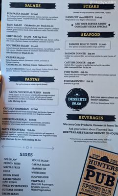 Menu photo 2 Hunters Pub West Lafayette, IN