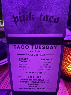 Pink Taco by null