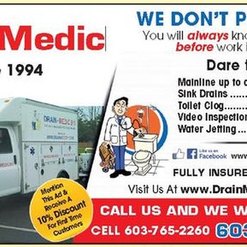 Drain Medic - untitled - Plumbing Near Me - Nashua, New Hampshire