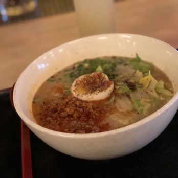 RAMEN-SAN - Spicy Miso Ramen with Molten Egg - Ramen Near Me - Chicago, Illinois RAMEN-SAN - Spicy Miso Ramen with Molten Egg - Ramen Near Me - Chicago, Illinois