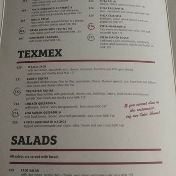 Egon Tårnet - Italian, TexMex, and salad part of menu. - American Near Me - Trondheim, 16