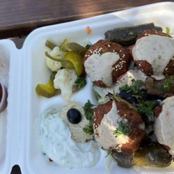 Egyptian Bros - Falafel Taamiya Platter