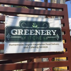Greenery Kitchen - Sign outside