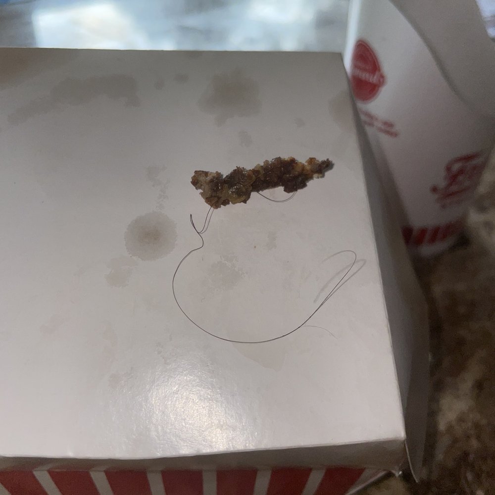 Freddy's Frozen Custard & Steakburgers - Hair cooked into meat. - Burgers Near Me - Centerville, Ohio Freddy's Frozen Custard & Steakburgers - Hair cooked into meat. - Burgers Near Me - Centerville, Ohio