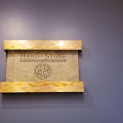 Hand & Stone Massage and Facial Spa - In case you forget where you are.