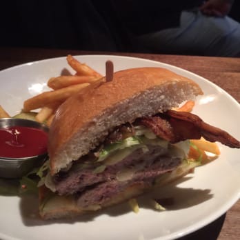 Bartlett Hall - The burger. The star. Add the bacon! It's so good! 2 bucks more. - Breweries Near Me - San Francisco, California Bartlett Hall - The burger. The star. Add the bacon! It's so good! 2 bucks more. - Breweries Near Me - San Francisco, California