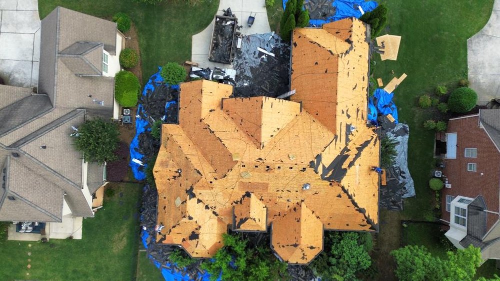 Slide of Rosestone Roofing