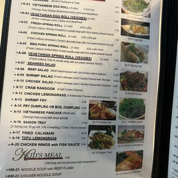 Pho Saigon - Menu - Vietnamese Near Me - Lexington, Kentucky