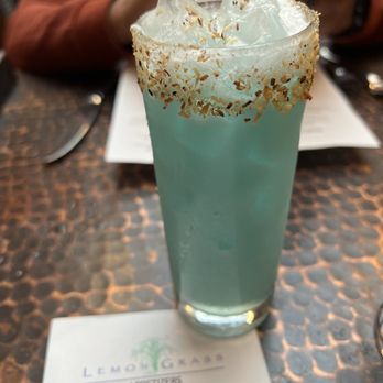 Lemon Grass - Jack Frost drink. - Thai Near Me - Syracuse, New York Lemon Grass - Jack Frost drink. - Thai Near Me - Syracuse, New York