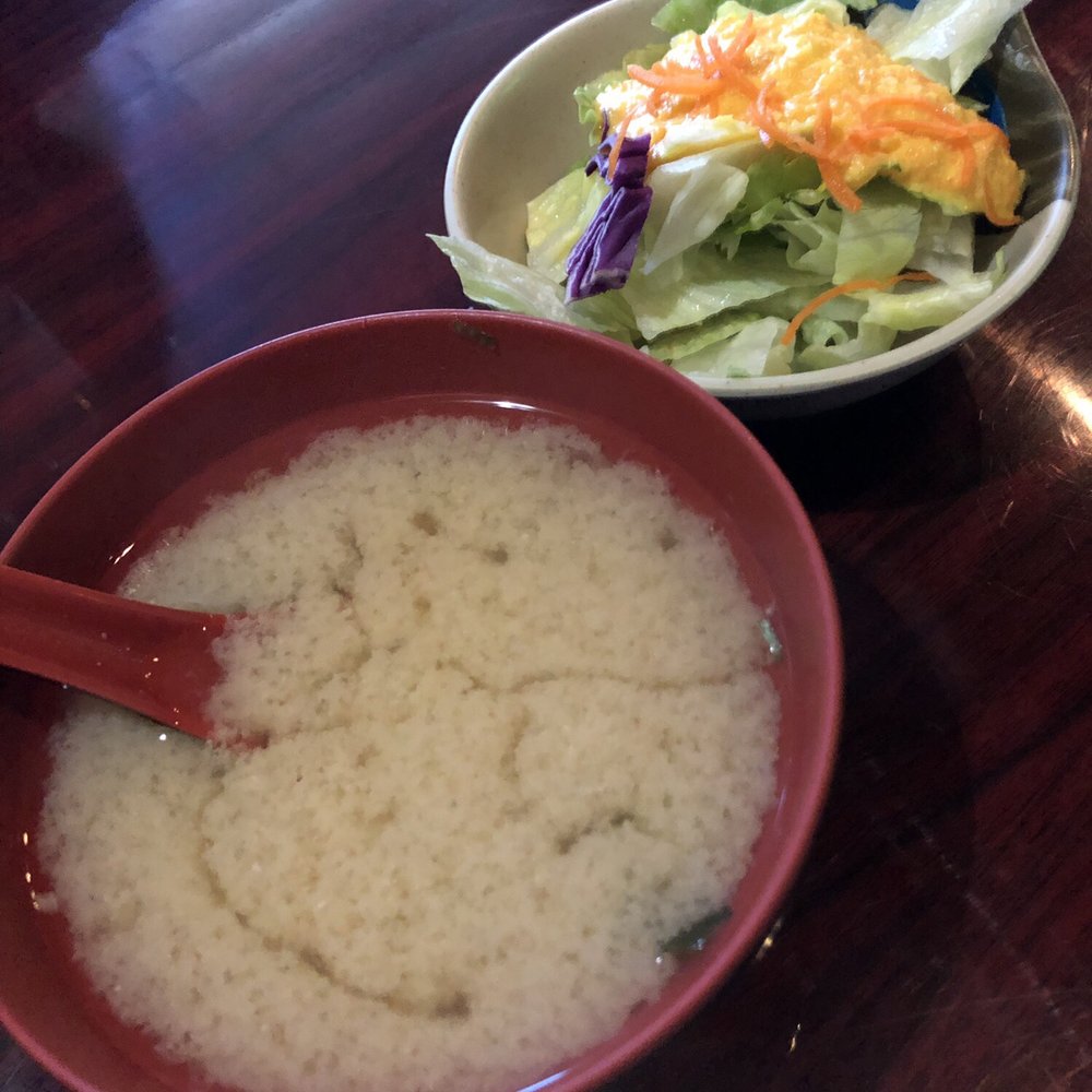 Hinode - Soup and salad before the meal - Japanese Near Me - Oviedo, Florida