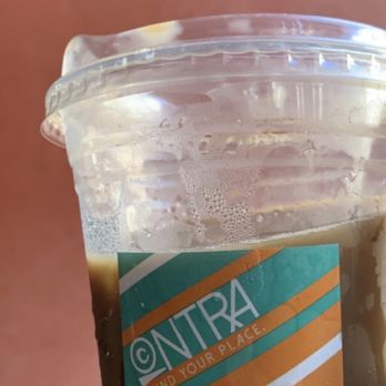 Contra Coffee & Tea - Dirty Horchata 16oz. $5.00 - Coffee & Tea Near Me - Orange, California