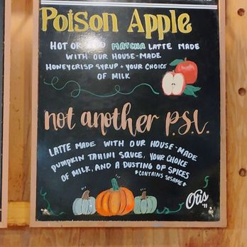 OTIS Craft Collective - Menu Board 10-11-2024 - Coffee & Tea Near Me - Lafayette, Colorado OTIS Craft Collective - Menu Board 10-11-2024 - Coffee & Tea Near Me - Lafayette, Colorado