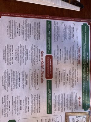 Menu photo 2 The Old Spaghetti Factory Westminster, CO Menu photo 2 The Old Spaghetti Factory Westminster, CO