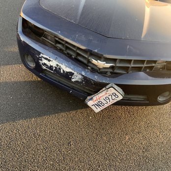 Eagle Auto Collision - 2012 Camaro front bumper damage - Body Shops Near Me - West Covina, California