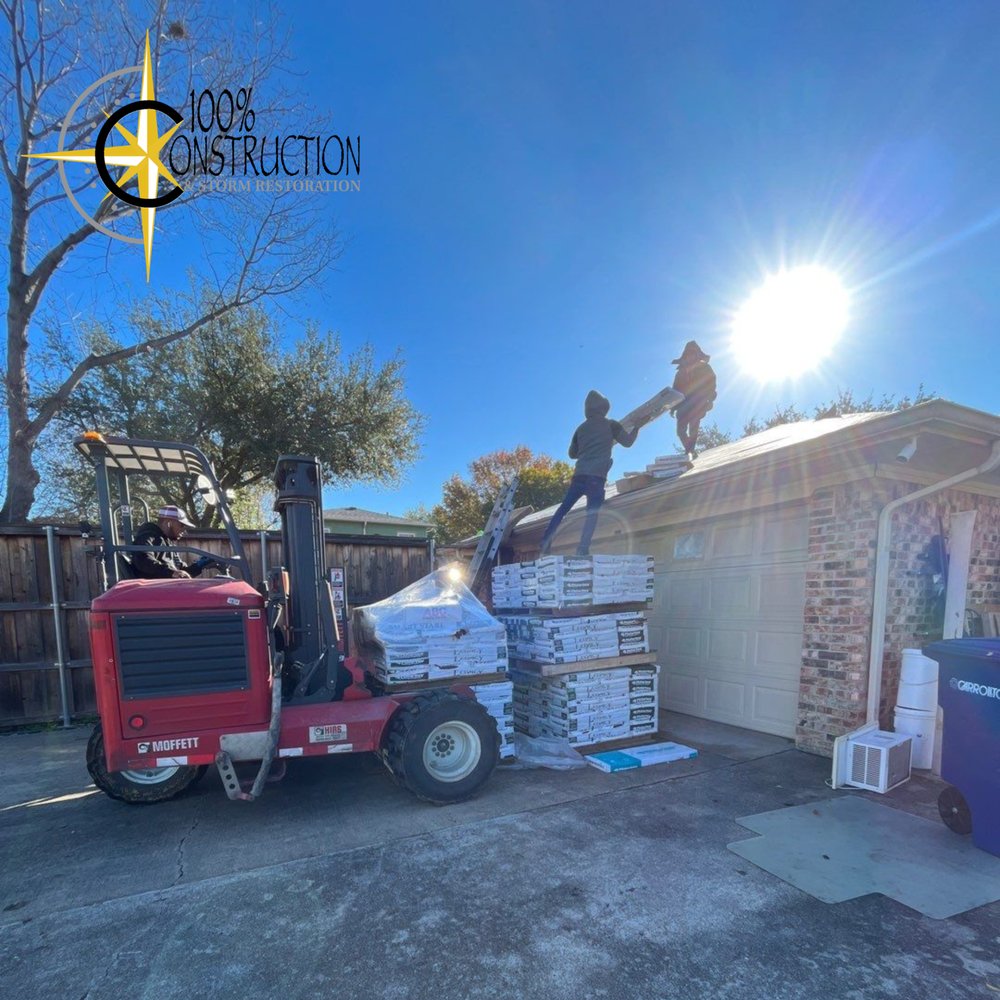 Slide of 100% Construction