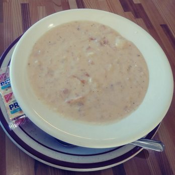 Covered Bridge Cafe - When they say homemade they mean it. With large pieces of clam and potato you can't go wrong! - Breakfast & Brunch Near Me - Stayton, Oregon
