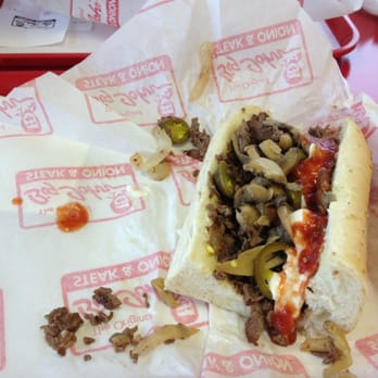 Big John Steak and Onion - Mmmm. Have to add the horseradish sauce as well as the Big John sauce!! - Steakhouses Near Me - Lansing, Michigan Big John Steak and Onion - Mmmm. Have to add the horseradish sauce as well as the Big John sauce!! - Steakhouses Near Me - Lansing, Michigan