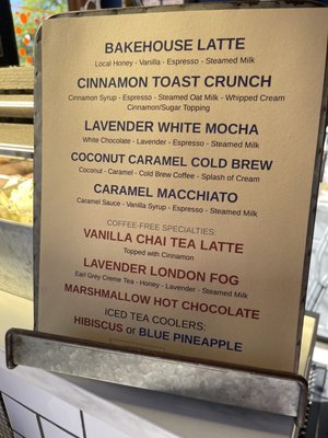 Menu photo 1 Galena Bakehouse Galena, IL