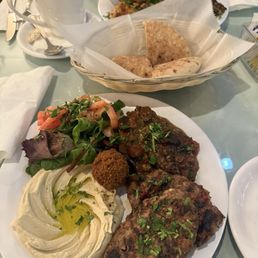 Lamb Adana Platter Lamb Adana Platter