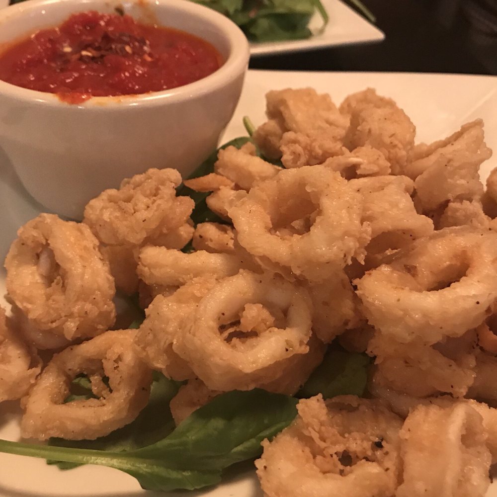Main Street Cafe - Great crispy calamari with a tangy marinara dipping sauce. - American Near Me - Northport, New York Main Street Cafe - Great crispy calamari with a tangy marinara dipping sauce. - American Near Me - Northport, New York
