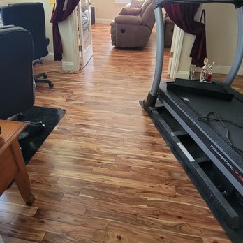 J & E Quality Floors - Computer room/elliptical room and theater room is done. - Flooring Near Me