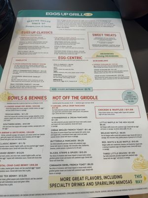 Menu photo 8 Eggs Up Grill Dallas, GA
