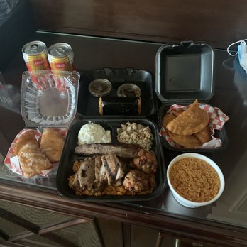 Red Rice - Combo locals plate, empanadas, & Chamorro beignets - Barbeque Near Me - Las Vegas, Nevada Red Rice - Combo locals plate, empanadas, & Chamorro beignets - Barbeque Near Me - Las Vegas, Nevada