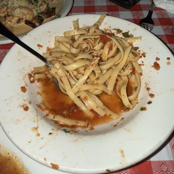 Adolfo's - Watery pasta dish- yuck - Seafood Near Me - New Orleans, Louisiana