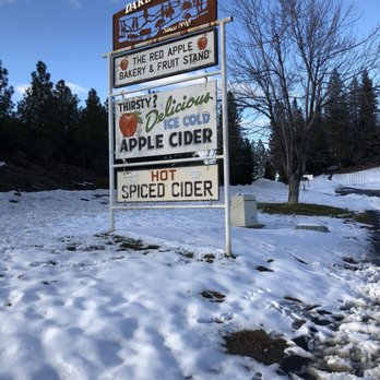 The Red Apple - So cute in the snow - Bakeries Near Me - Murphys, California The Red Apple - So cute in the snow - Bakeries Near Me - Murphys, California