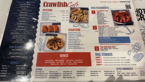 Menu photo 6 Crawfish Cafe Houston, TX Menu photo 6 Crawfish Cafe Houston, TX