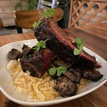 Elliot's Table - Wagyu Beef Ribs - New American Near Me - Houston, Texas Elliot's Table - Wagyu Beef Ribs - New American Near Me - Houston, Texas
